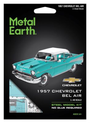 Boîte de la maquette Metal Earth Chevrolet Bel Air 1957