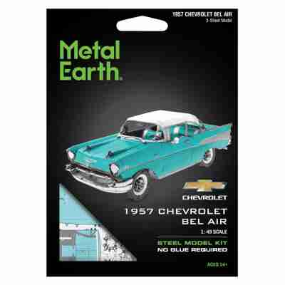 Boîte de la maquette Metal Earth Chevrolet Bel Air 1957