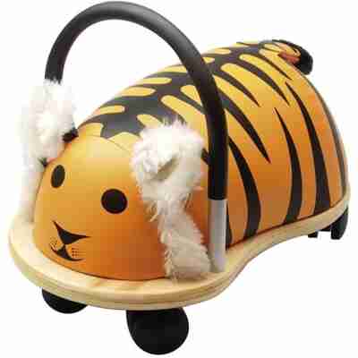 Porteur Wheely Bug Tigre orange rayé avec oreilles douces