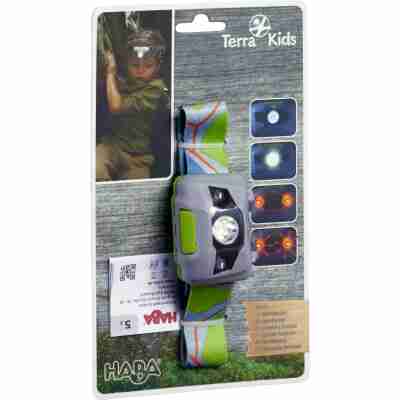 Ptit Loustic – Magasin de jeux et jouets à Saint-Étienne 1 Blister de la lampe frontale Terra Kids Haba avec bandeau réglable