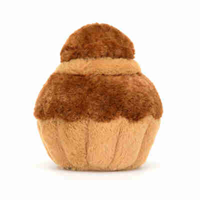 Dos de la peluche Amuseables Brigitte Brioche Jellycat