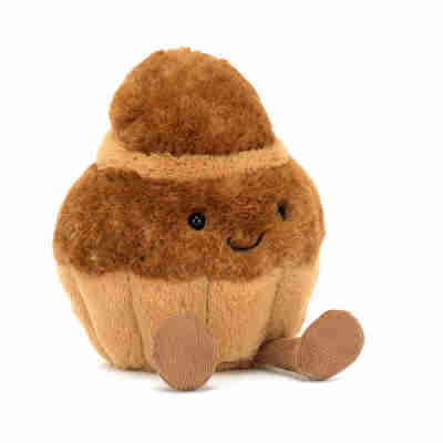 Ptit Loustic – Magasin de jeux et jouets à Saint-Étienne 9 Peluche Amuseables Brigitte Brioche Jellycat vue de face