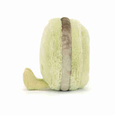 Vue de profil de la peluche Amuseables Max Macaron Jellycat