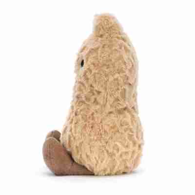 Vue latérale de la peluche Amuseables Peanut Jellycat
