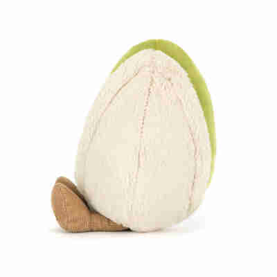 Vue de profil de la peluche Horatio Pistachio Jellycat