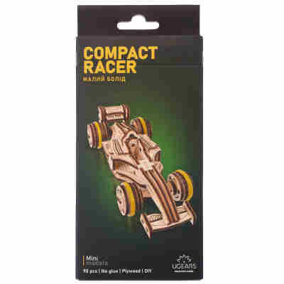 Boîte du puzzle 3D Bolide Compact Ugears