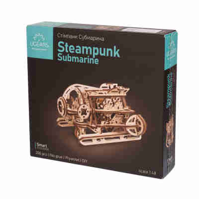 Boîte de la maquette Sous-marin Steampunk Ugears