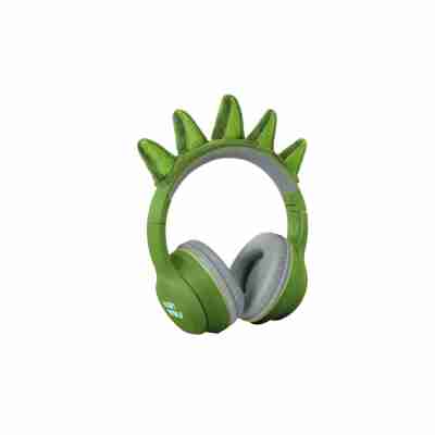 Ptit Loustic – Magasin de jeux et jouets à Saint-Étienne 20 Casque audio enfant vert Kidyears avec décoration dinosaure