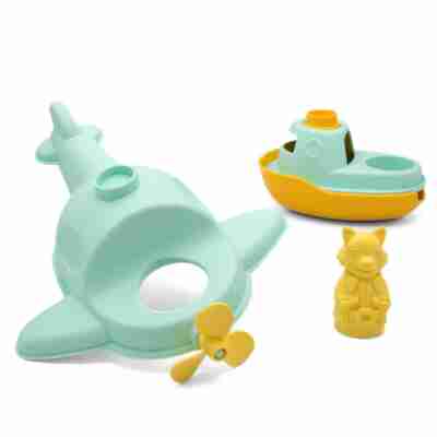 Ptit Loustic – Magasin de jeux et jouets à Saint-Étienne 6 Hydravion transformable en bateau avec figurine Petit Renard