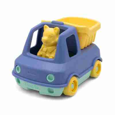 Camion Benne de Petit Renard bleu avec figurine amovible