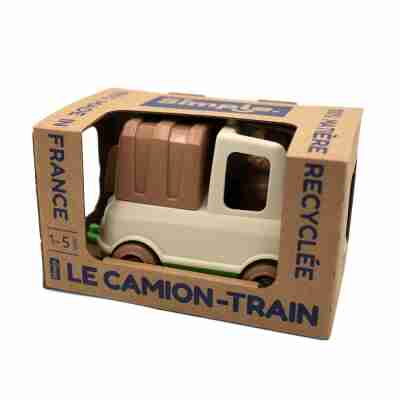 Boîte du Camion Poubelle de Petit Renard Cream Simple