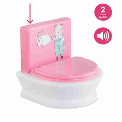Ptit Loustic – Magasin de jeux et jouets à Saint-Étienne 15 Toilettes interactives Corolle avec effets sonores pour poupon