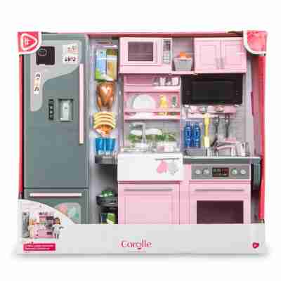 Ptit Loustic – Magasin de jeux et jouets à Saint-Étienne 23 Cuisine interactive pour poupée Corolle avec 70 accessoires inclus
