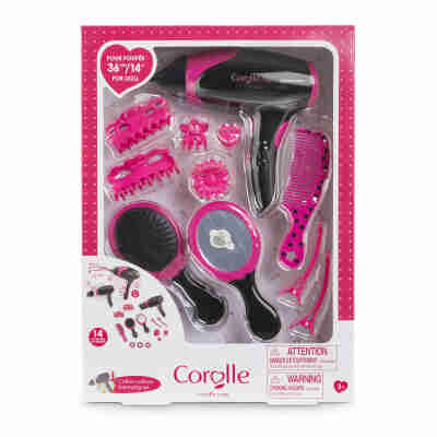 Coffret coiffure ma Corolle avec 14 accessoires
