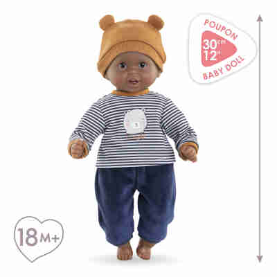 Bébé Câlin Marius Ourson Corolle 30 cm debout