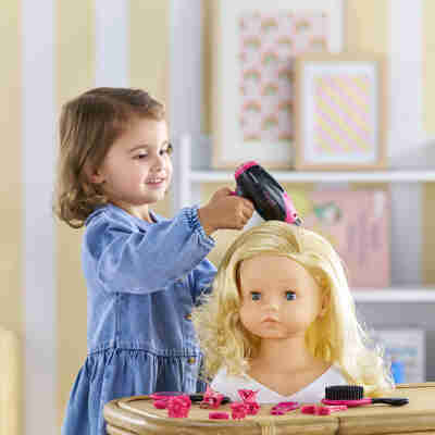 Sèche-cheveux électronique du coffret coiffure ma Corolle