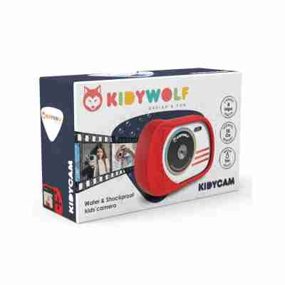 Ptit Loustic – Magasin de jeux et jouets à Saint-Étienne 7 Boîte de l'appareil photo enfant KIDYCAM Rouge Kidywolf