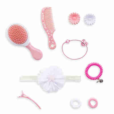 Accessoires de coiffure inclus avec la tête à coiffer Corolle