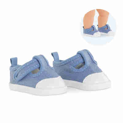 Baskets bleues Corolle pour grand poupon de 36 cm