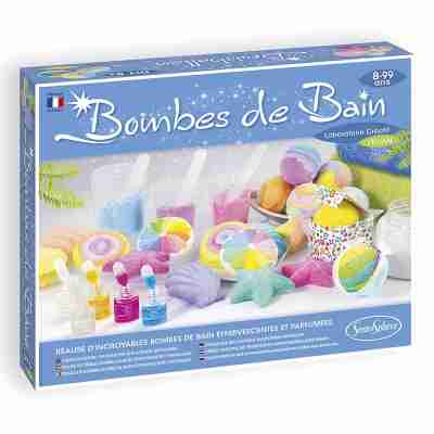 Ptit Loustic – Magasin de jeux et jouets à Saint-Étienne 11 Coffret Bombes de Bain Sentosphère laboratoire créatif enfant