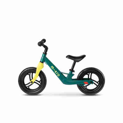 Vue latérale de la draisienne Micro Mobility Vert Paon