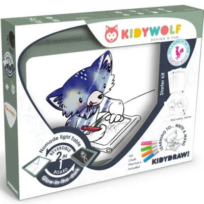 Boîte de la tablette lumineuse Kidydraw Pro Kidywolf