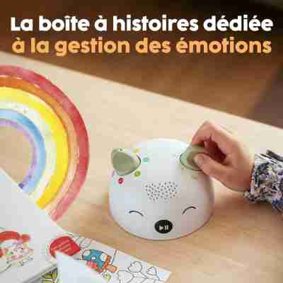 Ptit Loustic – Magasin de jeux et jouets à Saint-Étienne 12 Enfant utilisant Elio pour découvrir et comprendre ses émotions