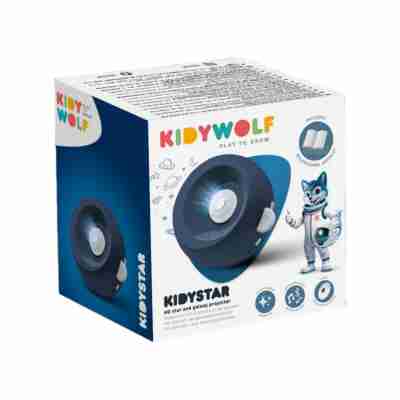 Ptit Loustic – Magasin de jeux et jouets à Saint-Étienne 13 Boîte du projecteur galaxie Kidystar de Kidywolf