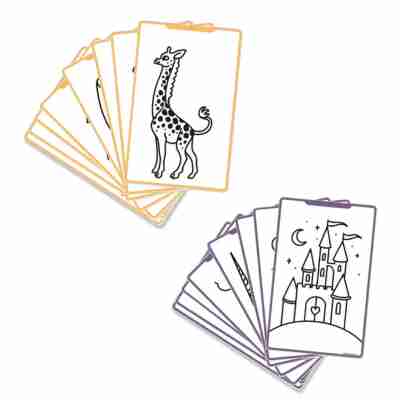 Ptit Loustic – Magasin de jeux et jouets à Saint-Étienne 16 cartes-feerie-et-animaux-kidydraw-mini
