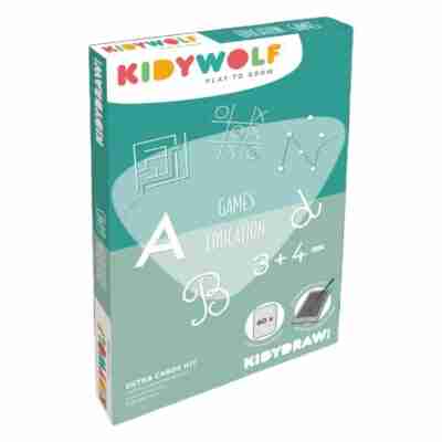 Ptit Loustic – Magasin de jeux et jouets à Saint-Étienne 13 Cartes éducatives Recharges Kidydraw-Mini Jeux et Éducation Kidywolf