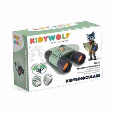 Boîte des jumelles Kidybinoculars Kidywolf