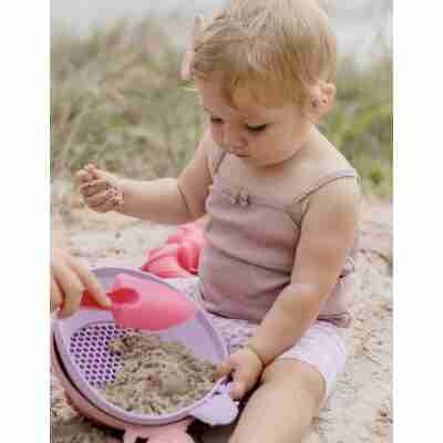 Tamis à sable Scrunch en silicone souple pour enfants