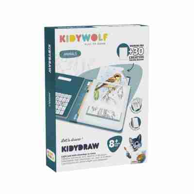 Ptit Loustic – Magasin de jeux et jouets à Saint-Étienne 5 Boîte du Kidydraw Pad Animals Kidywolf