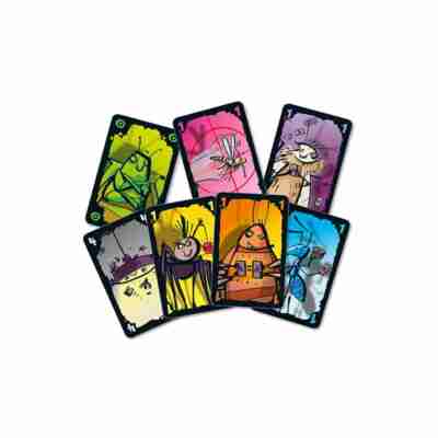 Ptit Loustic – Magasin de jeux et jouets à Saint-Étienne 6 Cartes illustrées du jeu Mito avec différents insectes