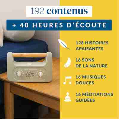 Présentation des contenus audio inclus dans Mon Petit Morphée