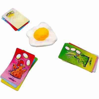 Ptit Loustic – Magasin de jeux et jouets à Saint-Étienne 2 Cartes colorées et œuf au plat du jeu Œuf pour Œuf