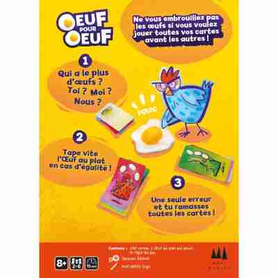 Présentation des règles du jeu Œuf pour Œuf avec comptage des œufsPrésentation des règles du jeu Œuf pour Œuf avec comptage des œufs