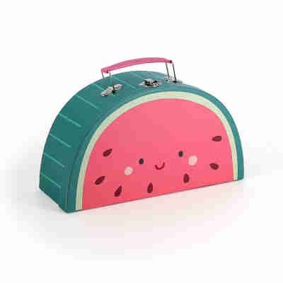 Valisette pastèque Vilac de la collection Les fruits gourmands