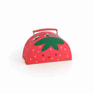 Valisette fraise Vilac de la collection Les fruits gourmands