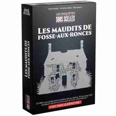 Ptit Loustic – Magasin de jeux et jouets à Saint-Étienne 7 Boîte du jeu Sous Scellés Les Maudits de Fosse-Aux-Ronces