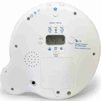 Dos du Kid'Sleep Essential Pabobo avec écran et commandes de programmation