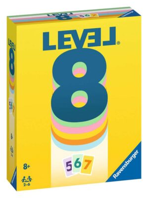 Boîte jaune du jeu de cartes Level 8 de Ravensburger