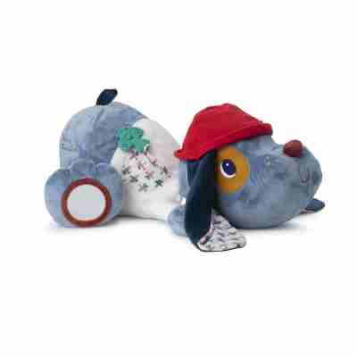 Ptit Loustic – Magasin de jeux et jouets à Saint-Étienne 1 Grand chien d’activités Jules Lilliputiens avec miroir et avion de dentition