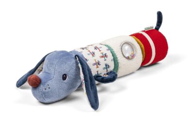 Rouleau sonore Jules le chien Lilliputiens composé de 4 cylindres sensoriels