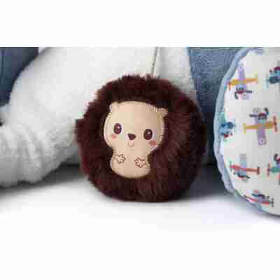 Petit hérisson en peluche du grand chien d’activités Jules