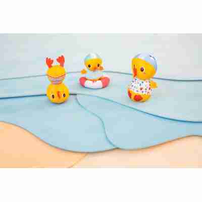 Jeu de bain Lilliputiens avec maman canard et ses deux poussins