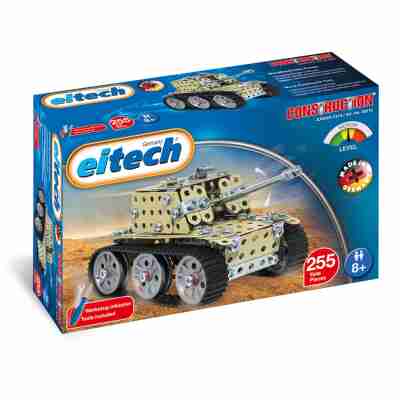 Ptit Loustic – Magasin de jeux et jouets à Saint-Étienne 11 Boîte du Tank Eitech C215 avec modèle de char en métal de 255 pièces
