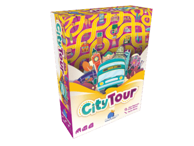 Boîte du jeu de société City Tour de Tribuo