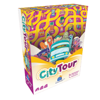 Boîte du jeu de société City Tour de Tribuo