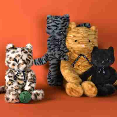 Collection de peluches chats Méloé de Mailou Tradition